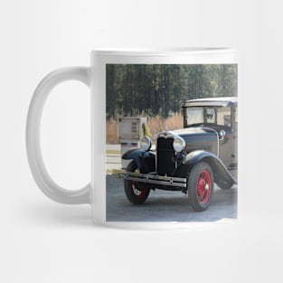 Classic Black Automobile Mug